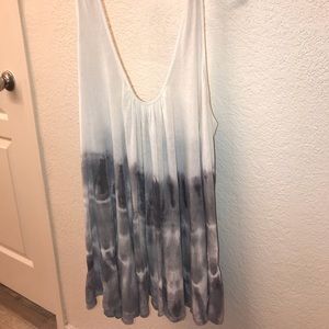 Free People Short Tie Dye Dress